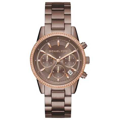 michael kors horloge rose goud